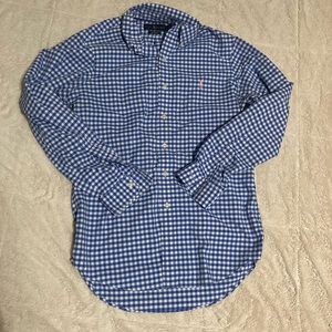 #402 Mens Ralph Lauren Oxford button shirt small